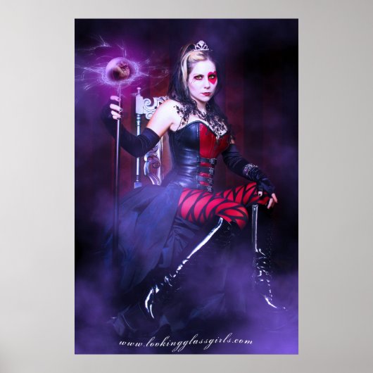 Poster "Queens of Hearts" de LGG (Devant)