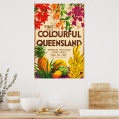 Poster Queensland Australie Tourisme (Cuisine)