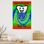 Poster Quefoki Teeth 2 (Cuisine)
