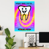 Poster Quefoki Teeth Value Papier (Matte) (Bureau à domicile)