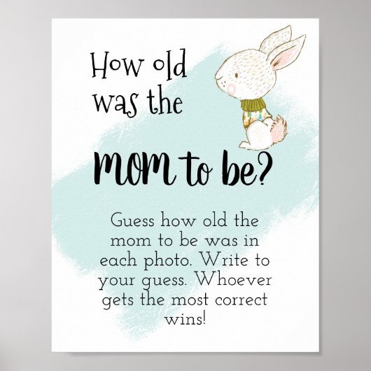 Poster Quel âge avait la maman ? Bunny (Devant)