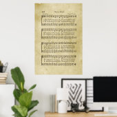 Poster Quel Ami Nous Avons En Jésus Gospel Partition Musi (Bureau à domicile)