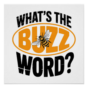 Poster Quel est le mot à la mode ? 🐝👀 Ce desi audacieux