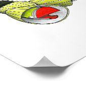 Poster Quel Est Le Vert De Mon Monstre ? (Coin)