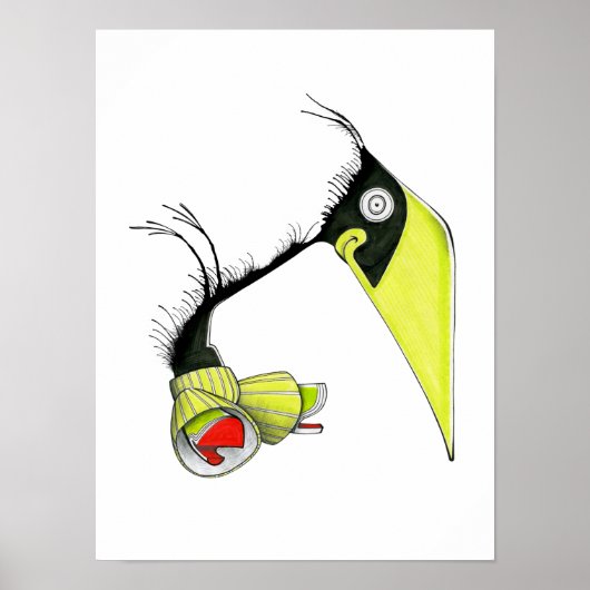 Poster Quel Est Le Vert De Mon Monstre ? (Devant)