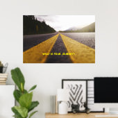 Poster quel est votre voyage ? (Bureau à domicile)