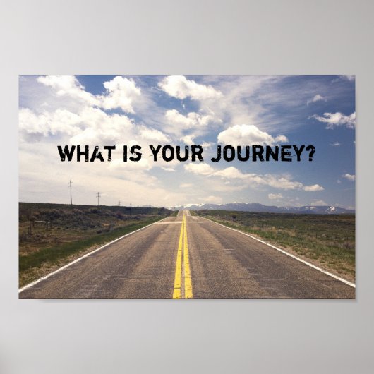 Poster quel est votre voyage ? (Devant)