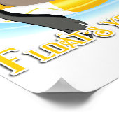 Poster Quel Que Soit Ce Qui Flotte Votre Âne (Coin)