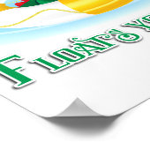 Poster Quel Que Soit L'Amusant Qui Flotte Votre Dragon (Coin)