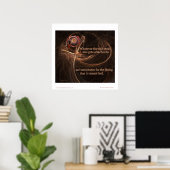 Poster Quel que soit le désir de l'ego... (Bureau à domicile)