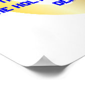 Poster "Quelle Différence Cela Fait-Il... ?" Gandhi -Cust (Coin)