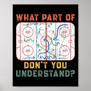 Poster Quelle partie de ne comprenez-vous pas Funny Ice P