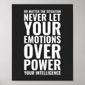 Poster Quelle que soit la situation | Devis motivationnel (Devant)