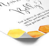 Poster Quelle taille est le signe de l'abeille de maman ? (Coin)