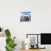 Poster "Quelle vue !" (Bureau à domicile)