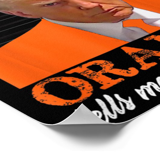 Poster Quelque chose dans l'Orange me dit que nous n'avon (Coin)