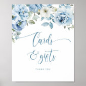 Poster Quelque chose de bleu avant de faire Cartes et cad (Devant)