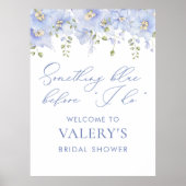 Poster Quelque chose de bleu avant de faire Fête des mari (Devant)