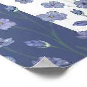 Poster Quelque chose de bleu avant de faire signe de Fête (Coin)