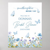 Poster Quelque chose de bleu avant "Je fais" Fête des mar (Devant)