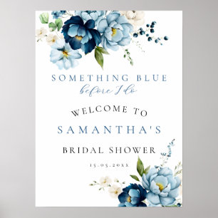 Poster Quelque chose de bleu BID Marine Fête des mariées