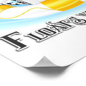 Poster Quelque chose de drôle flotte votre Zebra (Coin)