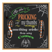 Poster Quelque chose de mauvais (Devant)