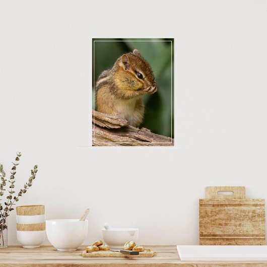 Poster Quelque chose sent Chipmunk (Cuisine)