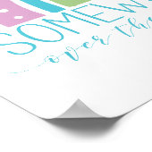 Poster Quelque Part Au-Dessus De L'Arc-En-Ciel Moderne Ch (Coin)