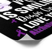 Poster Quelque part dans le ciel ma mère sourit (Coin)