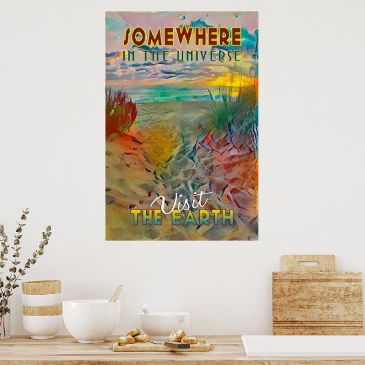 Poster Quelque part dans l'univers (Cuisine)