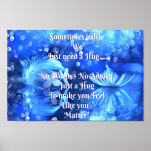 Poster Quelque temps dans notre vie nous avons juste beso