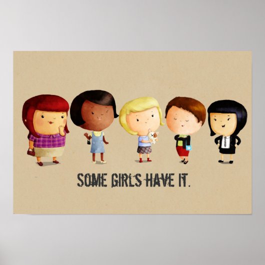 Poster Quelques filles de sous-culture (Devant)