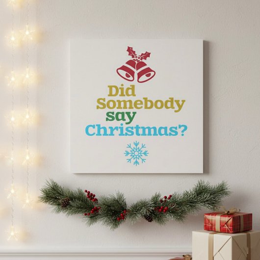 Poster Quelqu'un a dit Noël