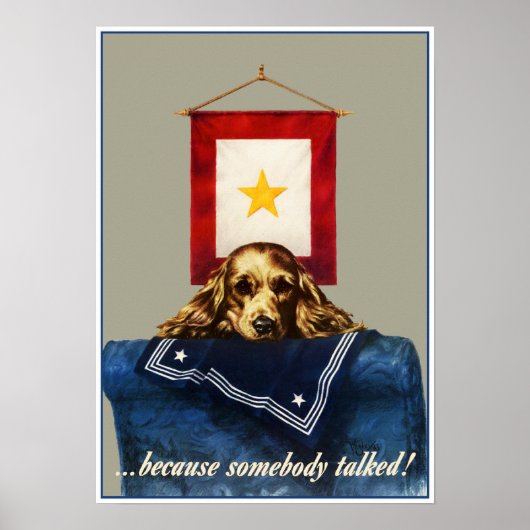 Poster : Quelqu'un a parlé (Devant)