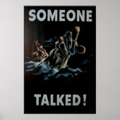 Poster Quelqu'Un A Parlé (Devant)