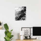 Poster Quelqu'un appelle l'épave du train de soutien tech (Bureau à domicile)