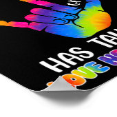 Poster Quelqu'Un Avec L'Autisme M'A Enseigné La Sensibili (Coin)