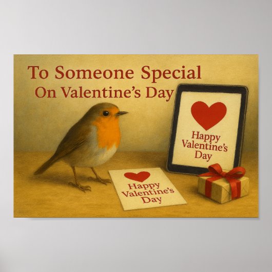 Poster Quelqu'un de Spécial le jour de la Saint-Valentin (Devant)