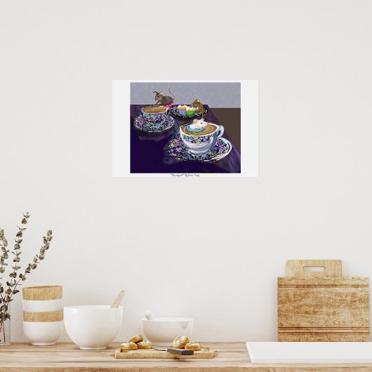 Poster Quelqu'un de thé ? (Cuisine)