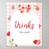 Poster Quelqu'un de très sucré | Panneau de table pour b (Devant)