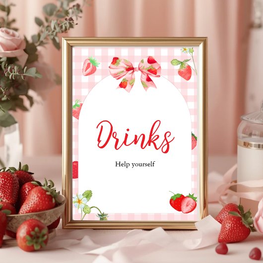 Poster Quelqu'un de très sucré | Panneau de table pour b