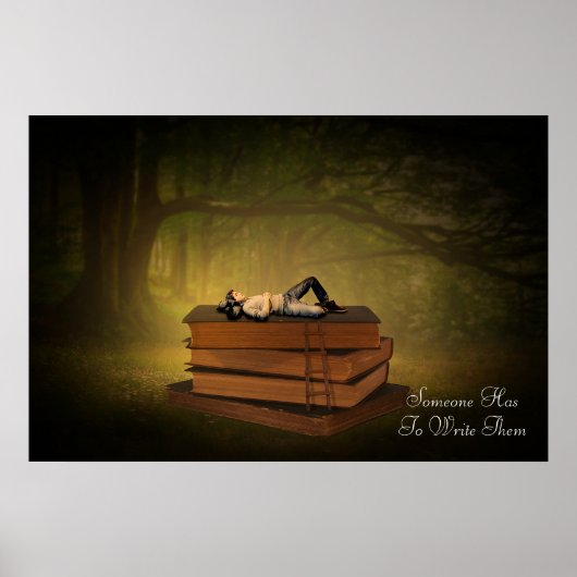 Poster Quelqu'un doit les écrire (Devant)