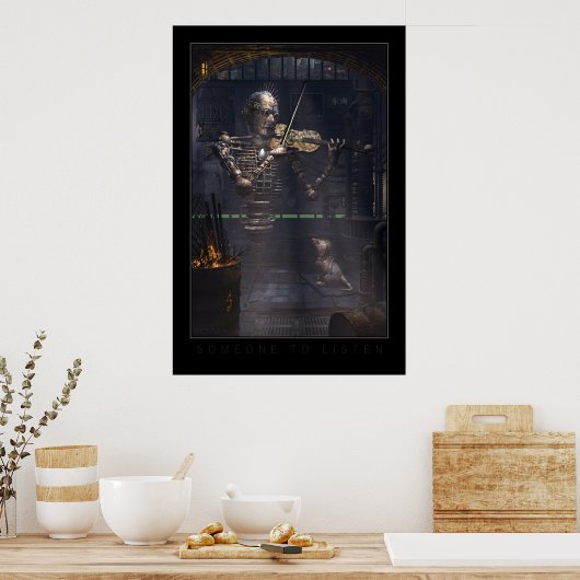 Poster Quelqu'un pour écouter (Cuisine)