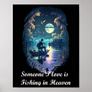 Poster Quelqu'un que j'aime pêche au paradis