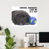 Poster Quelqu'un, quelque part (Bureau à domicile)