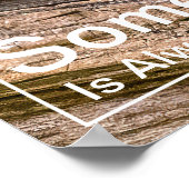 Poster Quelqu'un regarde Chipmunk (Coin)