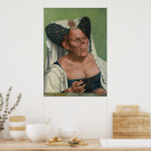 Poster Quentin Massys - Une vieille femme grotesque, 1515 (Cuisine)