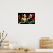 Poster Quentin Matsys - Amants assortis (Cuisine)