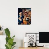 Poster Quentin Matsys - L'Adoration des Mages (Bureau à domicile)